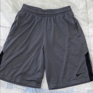 Men’s Grey Nike Basketball/Running Shorts